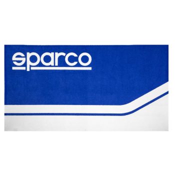 SPARCO GYM törölköző kék-fehér