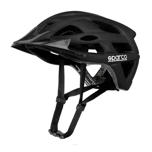 SPARCO kerékpáros sisak fekete 53-55cm