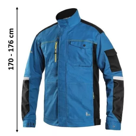 CXS Stretch rövidített kabát világoskék