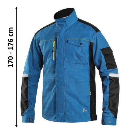 CXS Stretch rövidített kabát világoskék