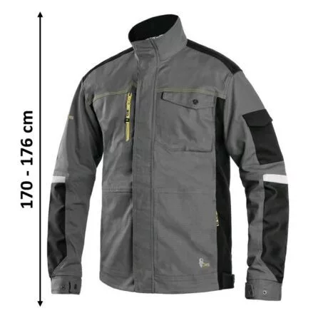 CXS Stretch rövidített kabát szürke