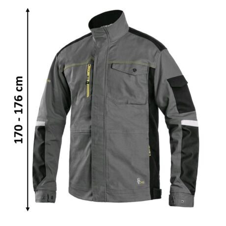 CXS Stretch rövidített kabát szürke