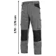 CXS Stretch rövidített derekas nadrág szürke