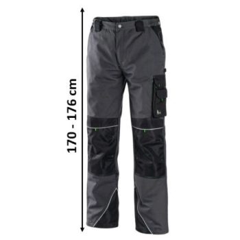   CXS Sirius Nikolas rövidített derekas nadrág sötétszürke/zöld