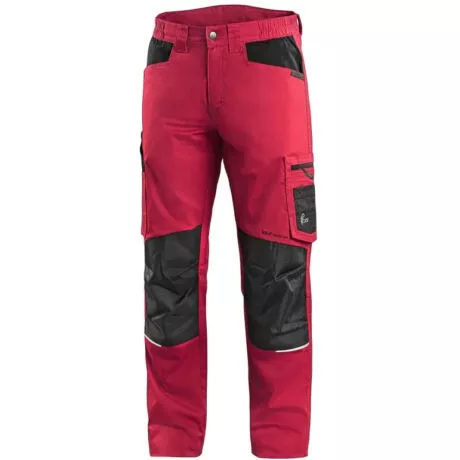 CXS Solis derekas nadrág, piros/fekete