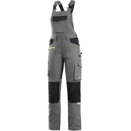 CXS Stretch női kertésznadrág, szürke/fekete