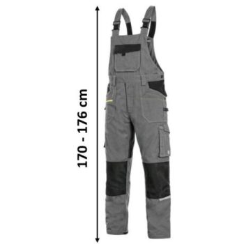 CXS Stretch rövidített kertésznadrág szürke