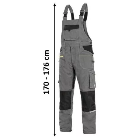 CXS Stretch rövidített kertésznadrág szürke