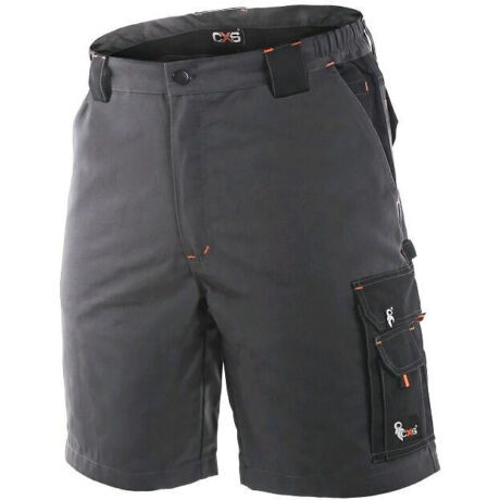CXS Sirius Elias rövidnadrág sötétszürke/narancs