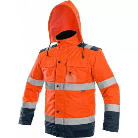 CXS Luton 2in1 bélelt jól láthatósági kabát