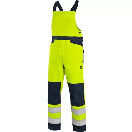 CXS Halifax kertésznadrág - sárga/kék