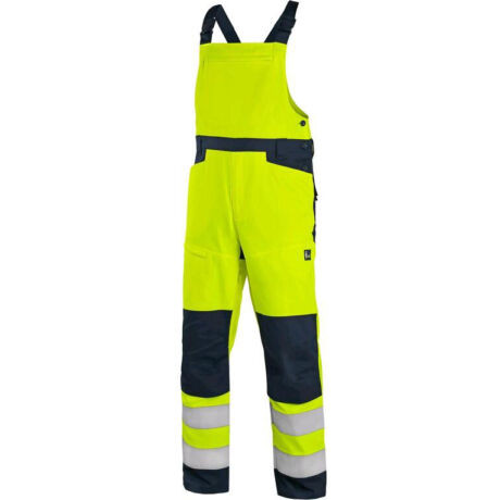 CXS Halifax kertésznadrág - sárga/kék