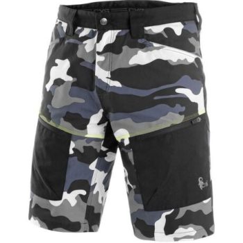 CXS Dixon szürke/fehér terep rövidnadrág