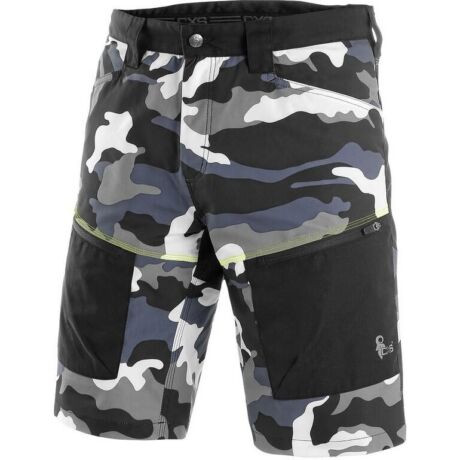 CXS Dixon szürke/fehér terep rövidnadrág