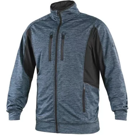 CXS Leonis férfi pulóver, kék/fekete