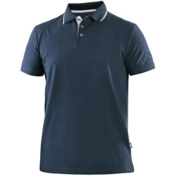 CXS Henry galléros póló, kék/fehér