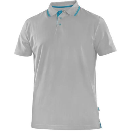 CXS Henry galléros póló, szürke/kék