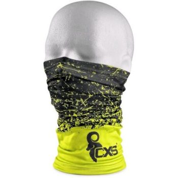 CXS Lory multifunkcionális csősál, fekete/sárga