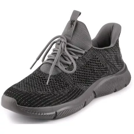 CXS Barbados fekete/szürke félcipő