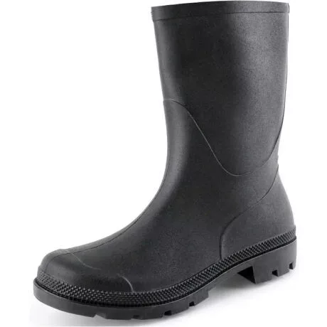 CXS Merkur PVC rövid szárú fekete csizma