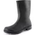 CXS Merkur PVC rövid szárú fekete csizma
