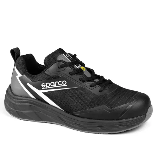 SPARCO IMPULSE CHRIS ESD S3S SR FO HRO munkavédelmi cipő fekete-sötét szürke -36