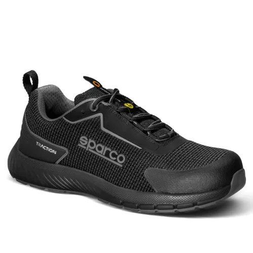 SPARCO TRACTION ASAN ESD S3S SR FO HRO munkavédelmi cipő fekete -47