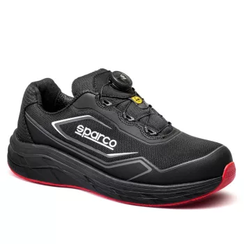   SPARCO IMPULSE+ ROTOR ESD S1PS SR FO HRO munkavédelmi cipő fekete-piros -36