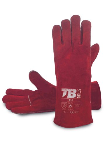 TB 910 kesztyű piros 9