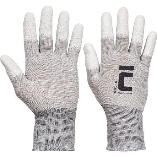 TEREL nylon PU antisztatikus kesztyű 11