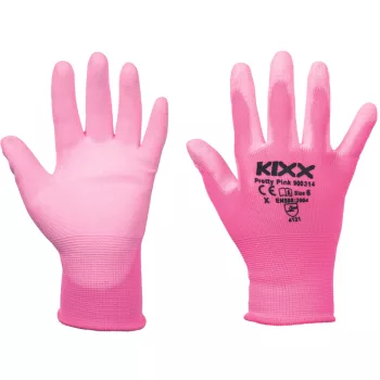 PRETTY PINK kesztyű nylon  P rózsaszín 8