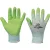 FUDGE kesztyű nylon, latex tenyér zöld 5