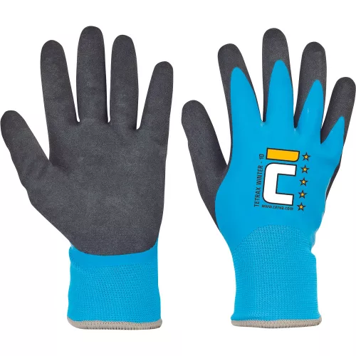 TETRAX WINTER latex védőkesztyű 10