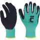 SALANGANA kesztyű pes/latex zöld 9