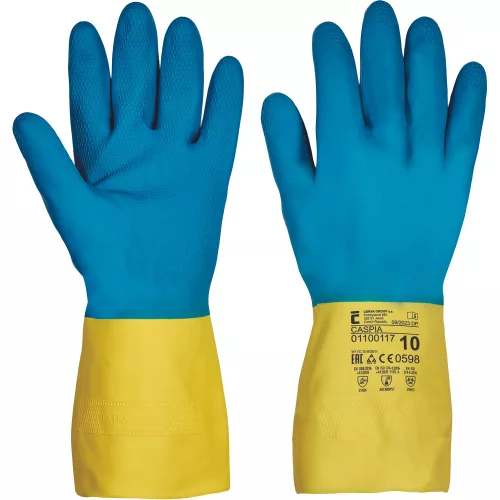 CASPIA kesztyű latex/neopren - 9