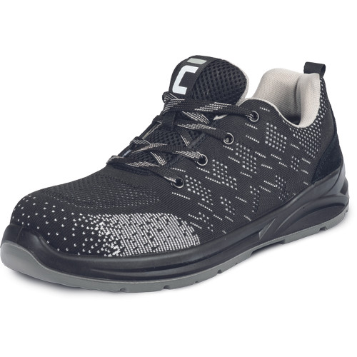 GERA S1P SR félcipő fekete/szürke 36