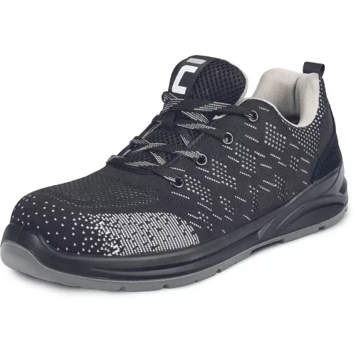 GERA S1P SR félcipő fekete/szürke 42