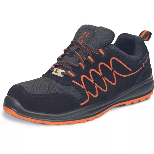 RAVEN SPORTY S1P ESD SR félcipő naran 44