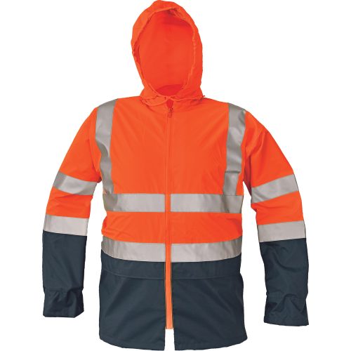 EPPING kabát fényv narancssárga/navy S
