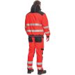 KNOXFIELD Hi-Vis pilóta dzseki piros XS