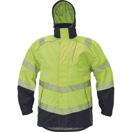 KNOXFIELD PROFI HV kabát sárga 4XL