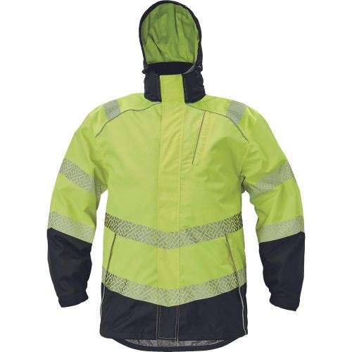 KNOXFIELD PROFI HV kabát sárga 5XL