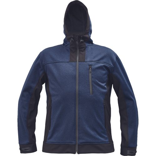 HUYER SOFTSHELL kabát navy 3XL