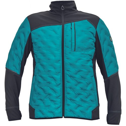 NEURUM SOFTSHELL kabát petrol kék 4XL