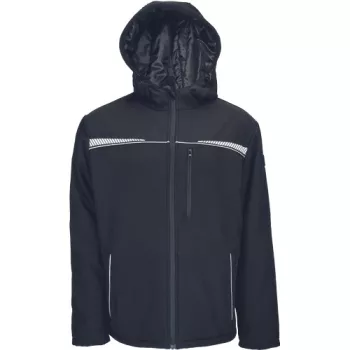 EMERTON STR téli softsh.dzseki fekete4XL