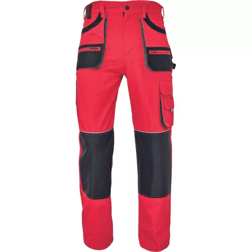 CARL nadrág piros-fekete 54