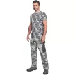 CRAMBE nadrág terepmintás szürke L