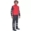 TRITON mellény piros XL