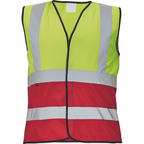 LYNX DUO HV mellény sárga/piros 3XL