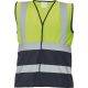 LYNX DUO HV mellény sárga/fekete 3XL